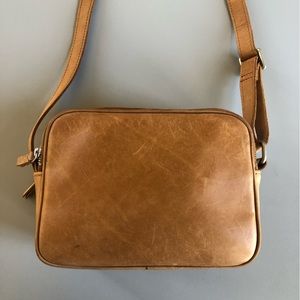 Duluth Trading Company Crossbody Bag Linage Leather Satchel